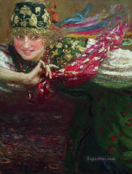 Mujer bailando Ilya Repin Pinturas al óleo